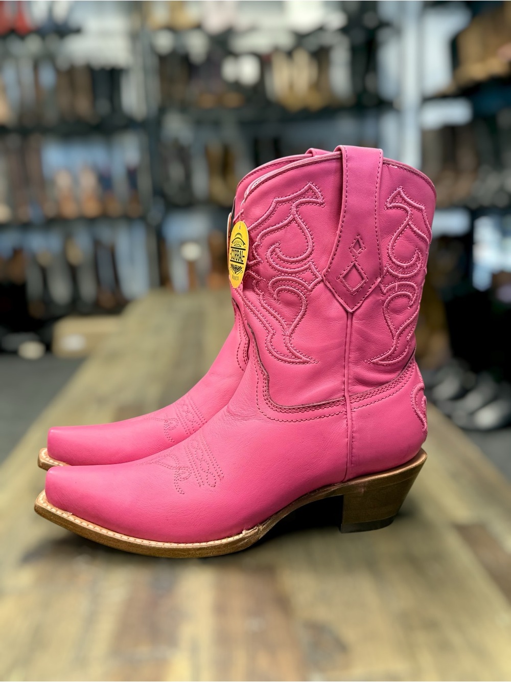 Corral - Women's Embroidery Ankle Western Boots 6.5 - Picture 2 of 7